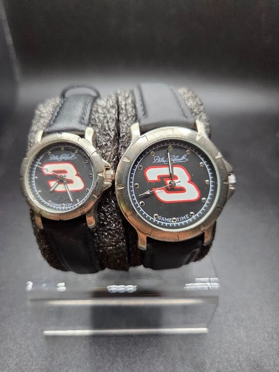 Relojes de pulsera Dale Earnhardt Sr. #3 His and Hers Game Time Quartz Driver Series Foto 2 de 4