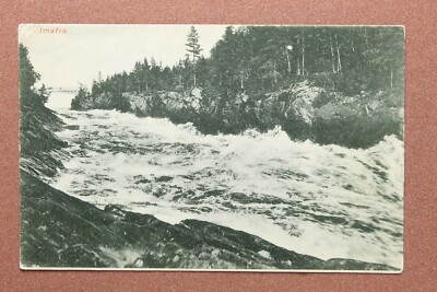 Finland, IMATRA. Tsarist Russia Finland Launis A.B. postcard 1909s 