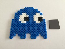 FANTOME MONSTRE BLEU INKEY AIMANT PAC-MAN NAMCO PERLE A REPASSER HAMA DECORATION