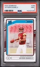 2024 PANINI DONRUSS #389 JAYDEN DANIELS ROOKIE RC PSA 9