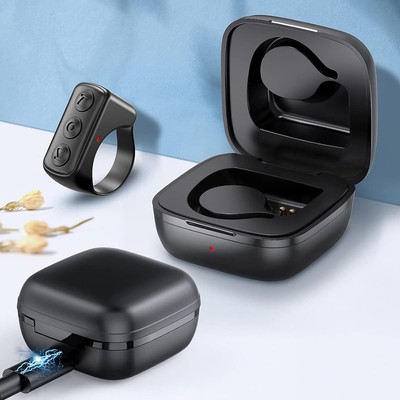 Tik Tok Fingerspitzen Seitenwender Bluetooth Scrolling Ring Page Turner Kabellos