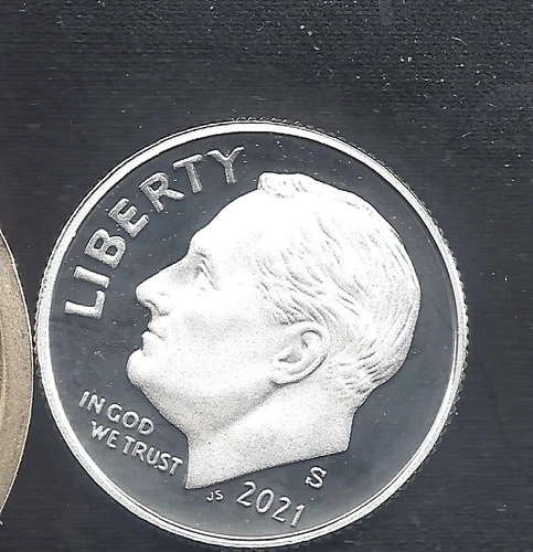 2021 S Silver Proof Roosevelt Dime - .999 Silver