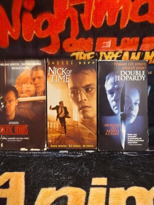 #ad #ad Paramount Thriller VHS Lot Pacific Heights Nick of Time Double Jeopardy $10.94