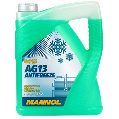 Kühlerfrostschutz Grün 5L Mannol Antifreeze AG13 -40°C Kühlmittel Audi VW
