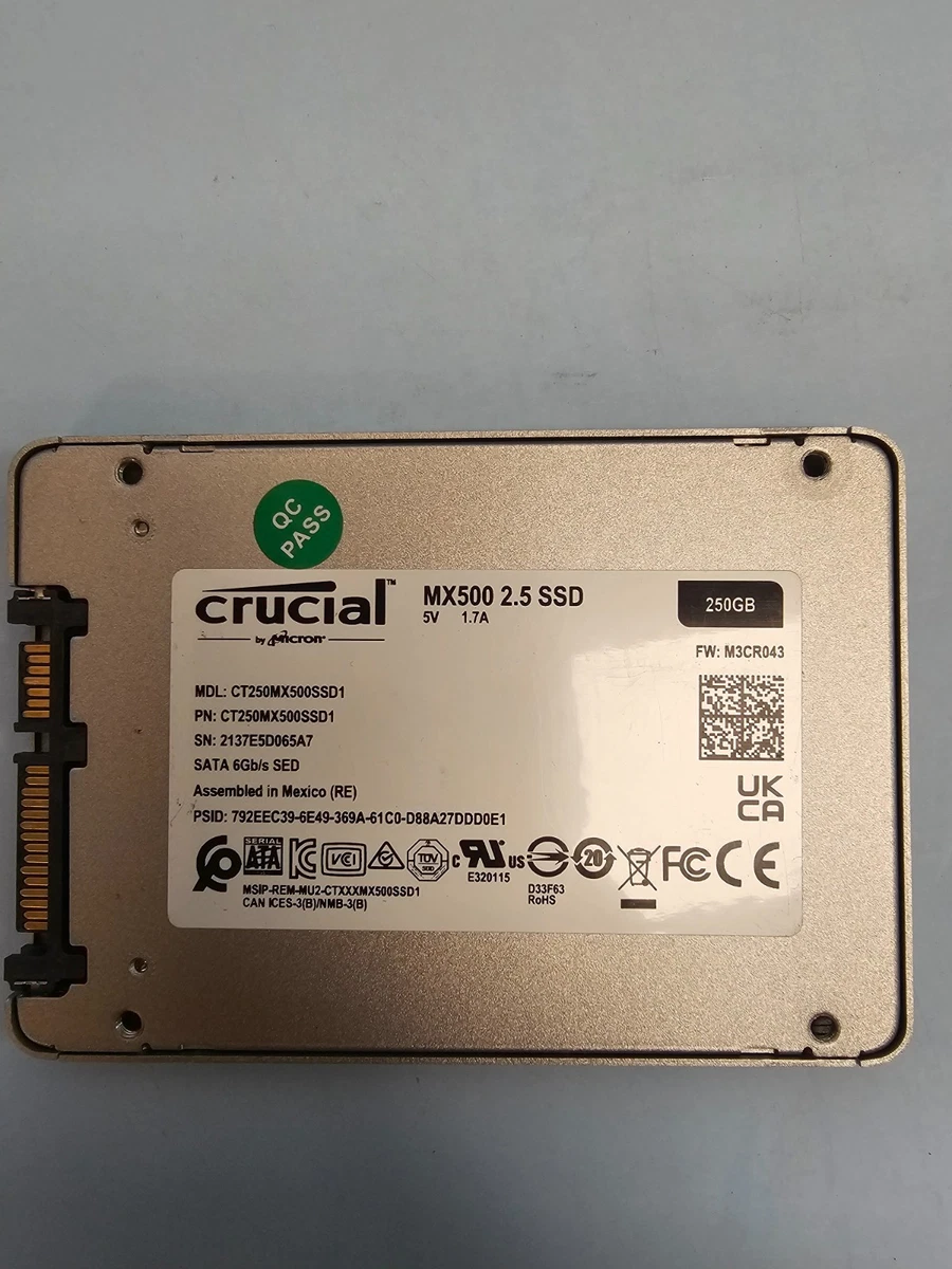 Crucial 250GB Solid State Drives for sale | eBay
