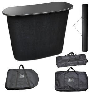 InstaHibit Pop Up Podium Counter Table Promotion Trade Show Display Stand