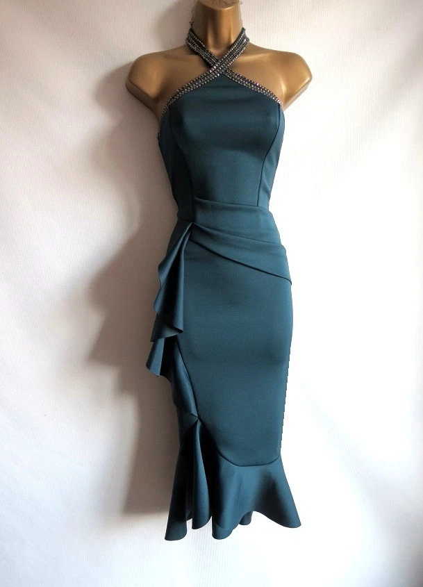 Lipsy Green Stretch Dresses for Women for sale | eBay