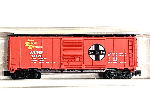 Modelo Power escala N 83438 - Boxcar, 40 pies, PS-1 - Santa Fe - 16474 LN/Caja | Condition: Used