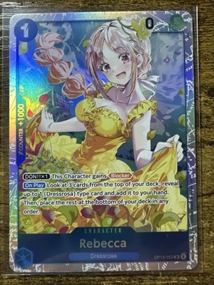 Rebecca OP15-053 SR, Adventure on Kami's Island One Piece Card