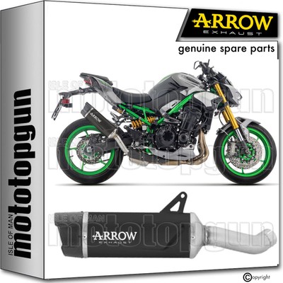 ARROW EXHAUST INDY-RACE EVO BLACK ALUMINIUM C KAWASAKI Z900 Z-900 2025 25