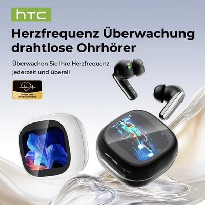 HTC NE46 Übersetzungs-Ohrhörer, mit APP-Unterstützung für 134 Sprachen, BT 6.0