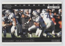 2001 Pacific Invincible Widescreen 486/2500 Shaun Alexander #17 1u6