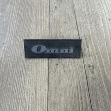Dodge Omni Turbo Dash Plate Emblem 4311167