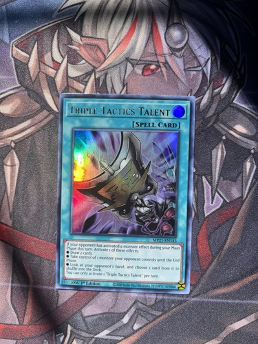 Triple Tactics Talent MP21-EN143 YuGiOh 2021 Tin of Ancient Battles Mega Pack card
