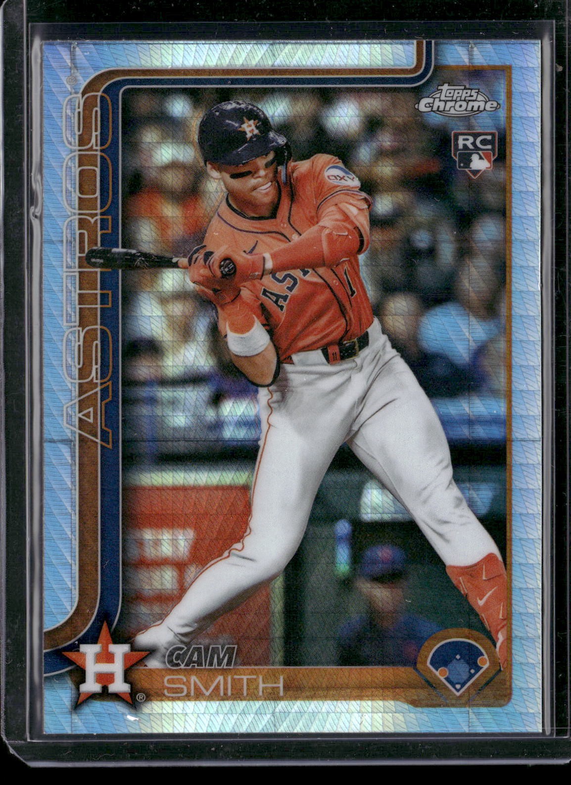 2025 Topps Chrome Update Cam Smith Prism Refractor RC #USC145 Astros