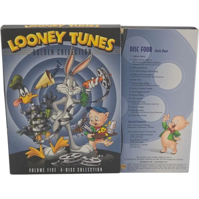 Looney Tunes DVD 4 Disques Classic Disney Golden Collection 5 Zone 1 US Import - Photo 1/4