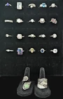 22 LOT BIG Vintage/Modern Estate Costume Jewelry RINGS/COCKTAIL Rings GORGEOUS!