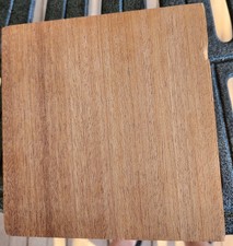 African Mahogany Bowl Blank 5.78 x 6.12 x 2 Woodturning Blank