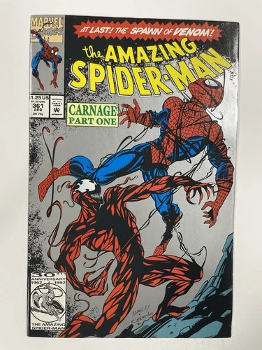 Amazing Spider-Man 361 2nd Print Near Mint NM Marvel 1992