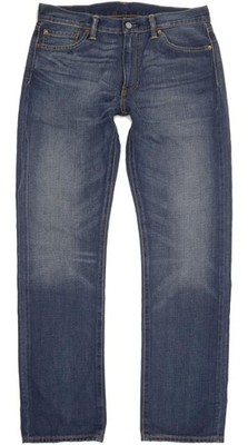 Levi's 504  Herren Blau Straight Regular  Jeans W33 L33 (97154)