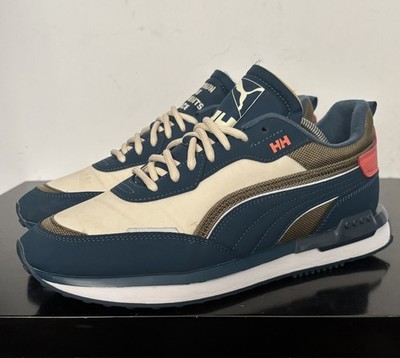 Puma x Helly Hansen City Rider ''Intense Blue White Asparagus'' UK Gr. 9 382338-01
