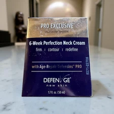 New DEFENGE 6-Week Perfection Neck Cream 1.5 Fl Oz MSRP $98