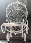 Large White Metal Carriage Stroller Centerpiece Room Decoration Baby Shower more — photo 7