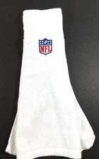 Authentic NFL Quarterback Team Player Issued Football White Hand Towel