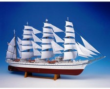 Woody Joe 1/160 Nippon Maru (sail-equipped) wooden model construction kit (ship)