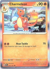 Charmeleon Obsidian Flames 027/197 Uncommon Pokemon Near Mint Pokemon Card