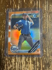 2019 Bowman Chrome Matthew Liberatore /25 Orange Rookie Card Refractor Cardinals. rookie card picture