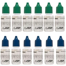 Gold Testing Kit 6x14k & 6x22k Solution Acid Test Gold Authenticity Tester US