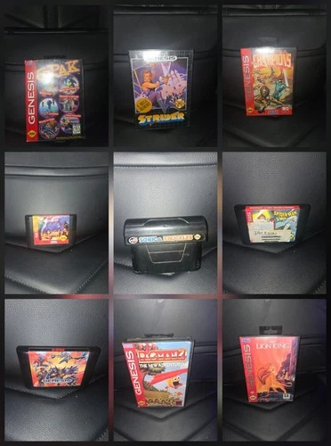 SEGA Genesis Games You Choose! TESTED & WORKING