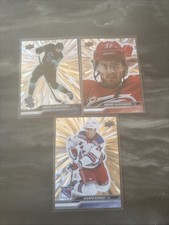 2023-24 Upper Deck Outburst Silver Lot - 3 Cards