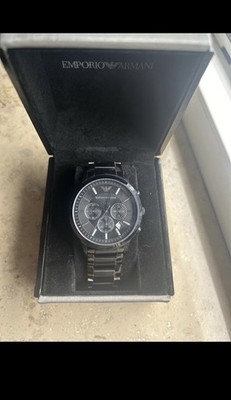 Emporio Armani Classic AR2453 Armbanduhr für Herren - Schwarz