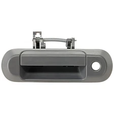 Exterior Door Handle For 2005-2015 Nissan Xterra Back Door Textured Gray Plastic