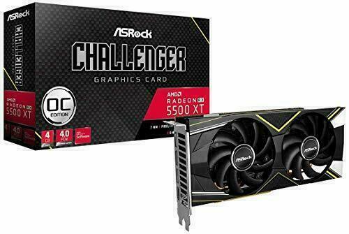 グラフィックボード・グラボ・ビデオカード ASRock Radeon RX 5500 XT 4GB ASRock AMD Radeon RX 5500 XT 4GB GDDR6 Graphics Card