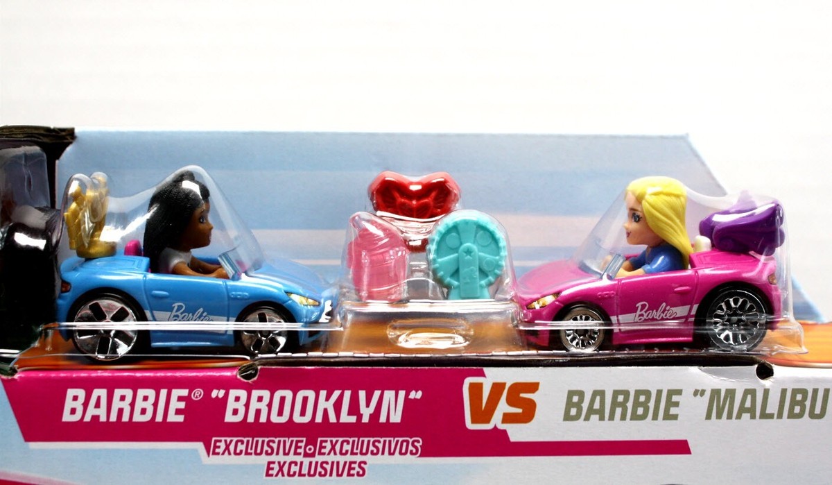 Hot Wheels 2025 Racer Verse BARBIE SPIRAL RACE Track Set 2