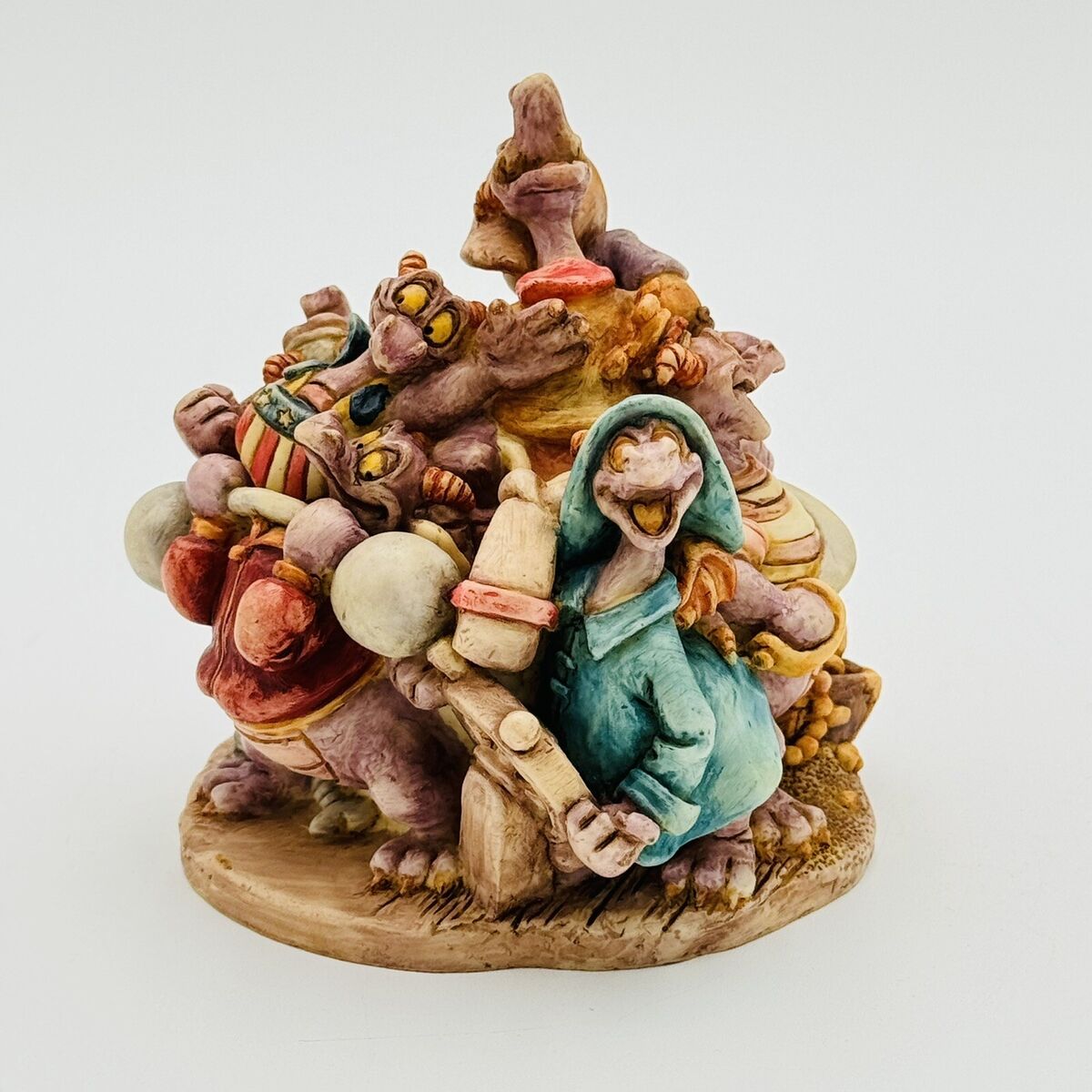 Harmony Kingdom Figment Figurine Art Of Disney Ltd. Ed. 500 Harmony Kingdom Figment Figurine Art Of Disney Ltd. Ed. 500