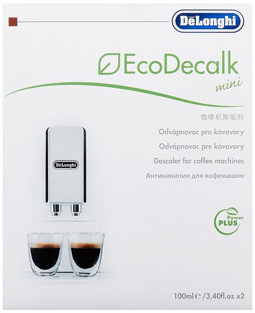 DeLonghi EcoDecalk Coffee Machine Descaler 2 X 100ml Descalers for sale