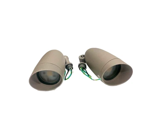 NUVO LED LANDSCAPE FLOOD 9W,120V 3000K LIGHT GRAY - LOT OF 2 - Picture 4 of 4