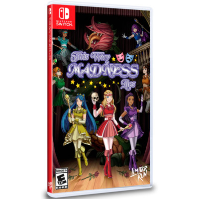 THIS WAY MADNESS LIES New NINTENDO SWITCH Game Limited Run #215 New!