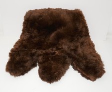 Brown Faux Fur Muff Hand Warmer