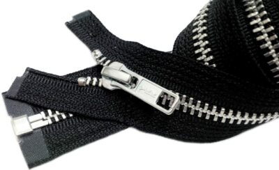 10pcs Metal Zipper Bulk YKK #5 Aluminum Medium Weight Separating 6'' - 250'' 