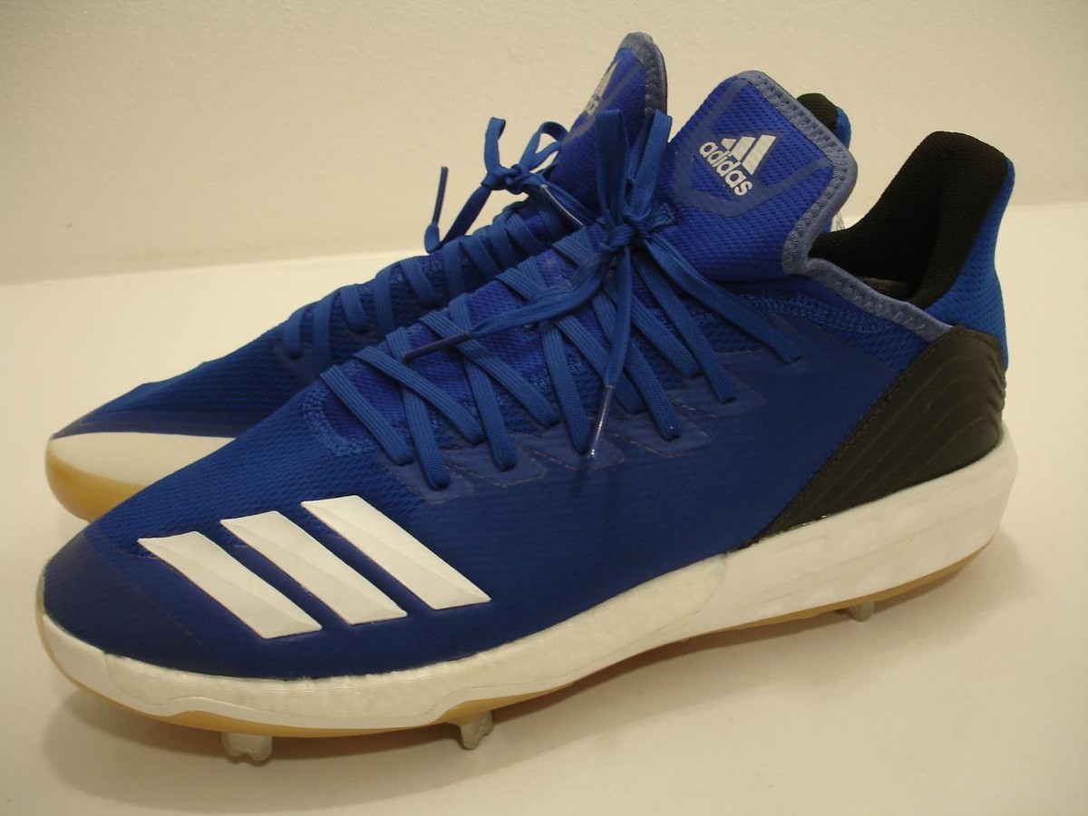 Mens 14 adidas Boost Icon Baseball Soccer Cleats Royal Blue