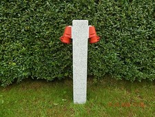 Gartensteckdose Energies&auml;ule Kraftstrom 16A Granit Steckdose Steckdosens&auml;ule