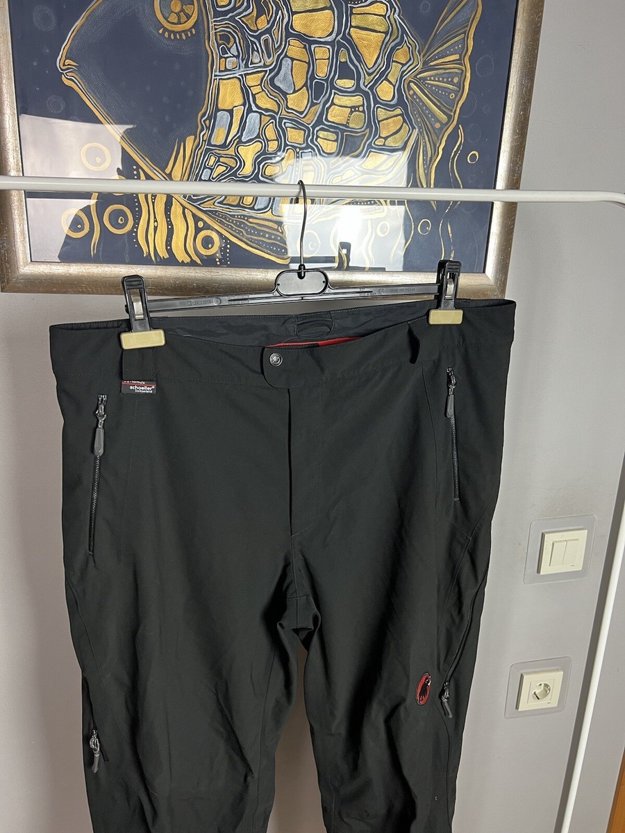 Mammut Drytech Black Softshell Waterproof Ski Pants Size 56 | eBay
