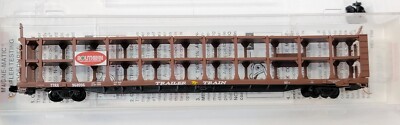 Micro Trains N Scale 89' Tri-Level Open Auto Rack Southern TTRX 962096