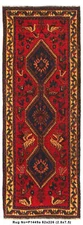 3x7 Runner Vintage Perrsian rug Low Pile # P1449