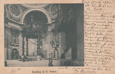 AK Basilica di San Pietro 1902